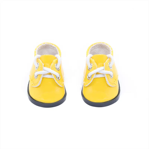 Lil' Me Shoes - 14"/35cm Shiny Lace Up Shoes