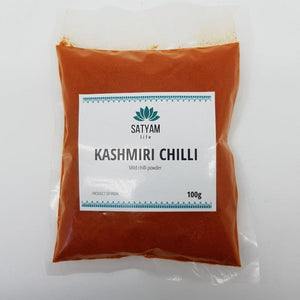 Kashmiri Chilli Powder (Mild) Satyam Life