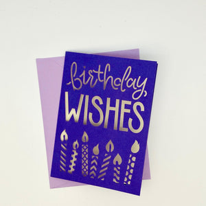 Occasion Card - Birthday Wishes My Little Shoppe