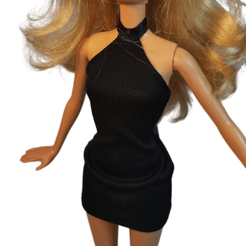 Doll Dress - LBD 6 styles of "Little Black Dresses" for 29cm/11.5" Fashion Doll Dolly Couture