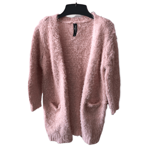Pre-Owned PnP Clothing Cardigan - Pink Fluffy (Size 3-4) The Re-Generation