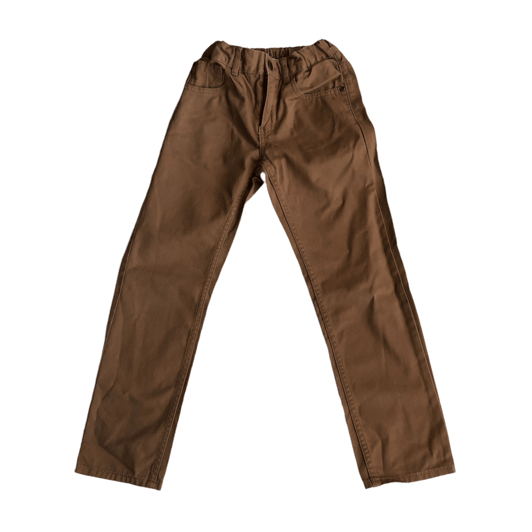 Pre-Owned H&M Tan Boys Pants (Age 6-7) The Re-Generation