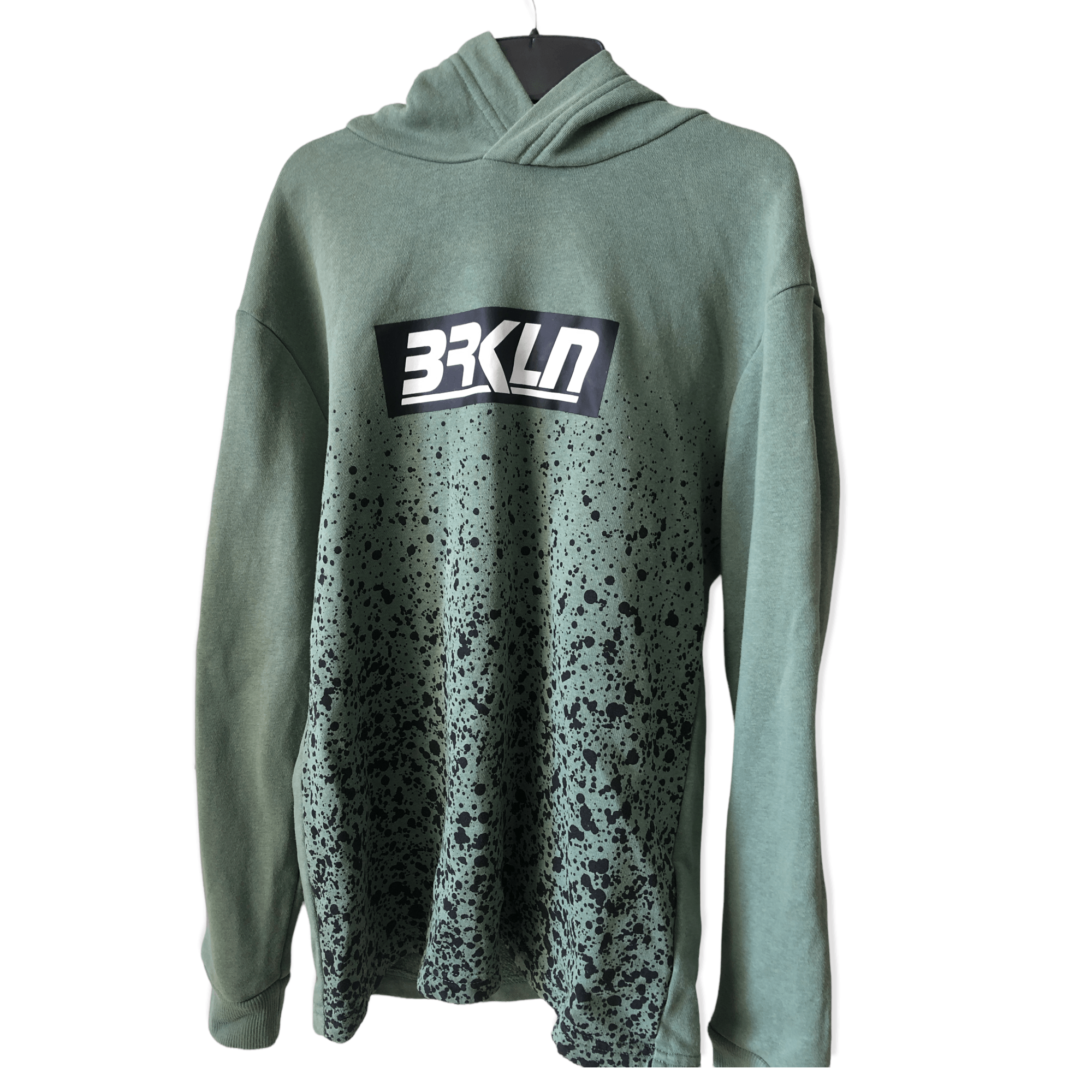 Pre-Owned H&M Hoodie BRKLN  on front (Ages 9-10) The Re-Generation