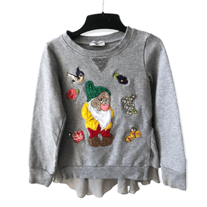 Pre-Owned Monnalisa Embroidered & Embellished Disney Top (Age 6) The Re-Generation