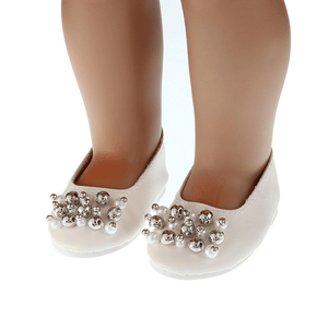 Lil' Me Shoes - 18"/46cm Pump with Bead Detail Dolly Couture